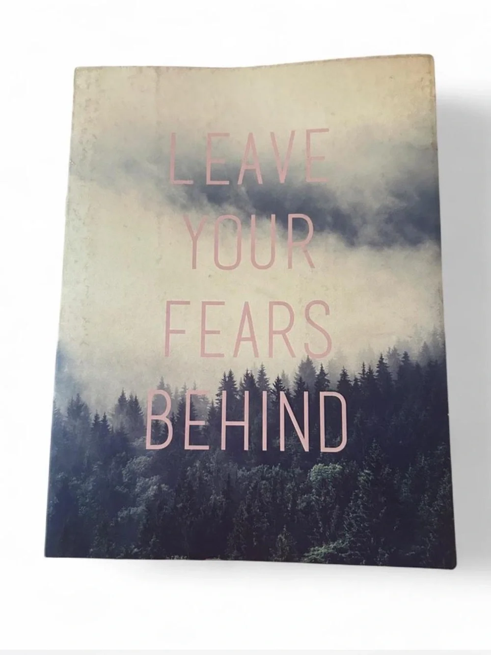 Leave Your Fears Behind Forest Journal